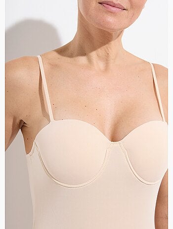 Body invisible microfibre à bretelles - afibel