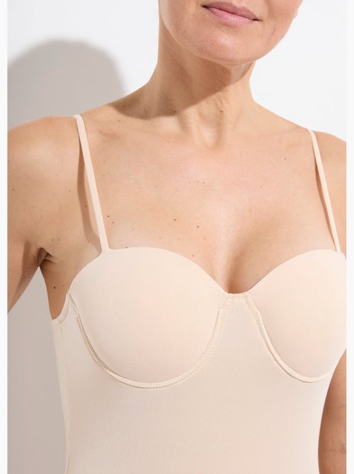 Body invisible microfibre à bretelles - afibel - Kiabi