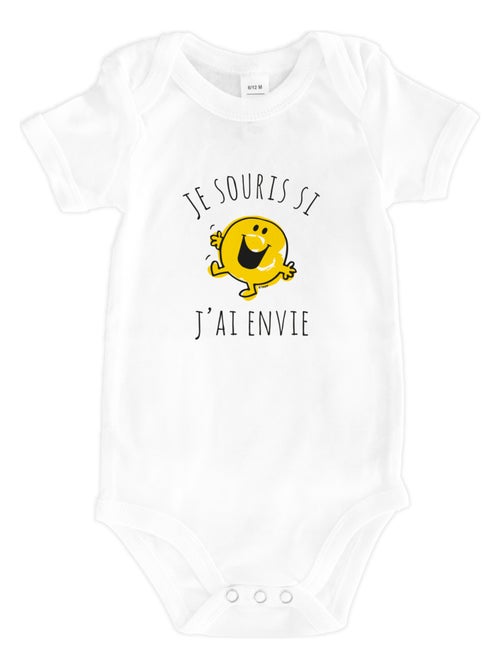 Body JE SOURIS SI J'AI ENVIE - Kiabi