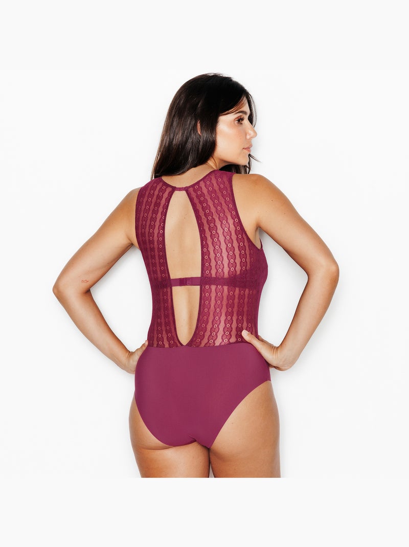 Body Jo - RougeGorge Lingerie Bordeaux - Kiabi