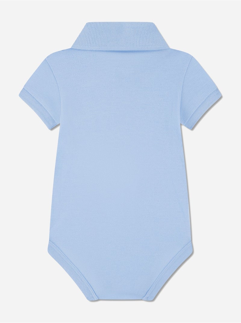 Body Lacoste col polo Bleu ciel - Kiabi