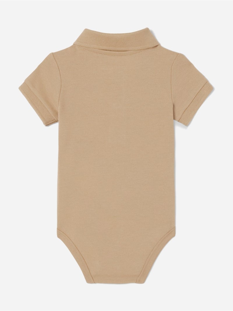 Body Lacoste col polo Bleu - Kiabi