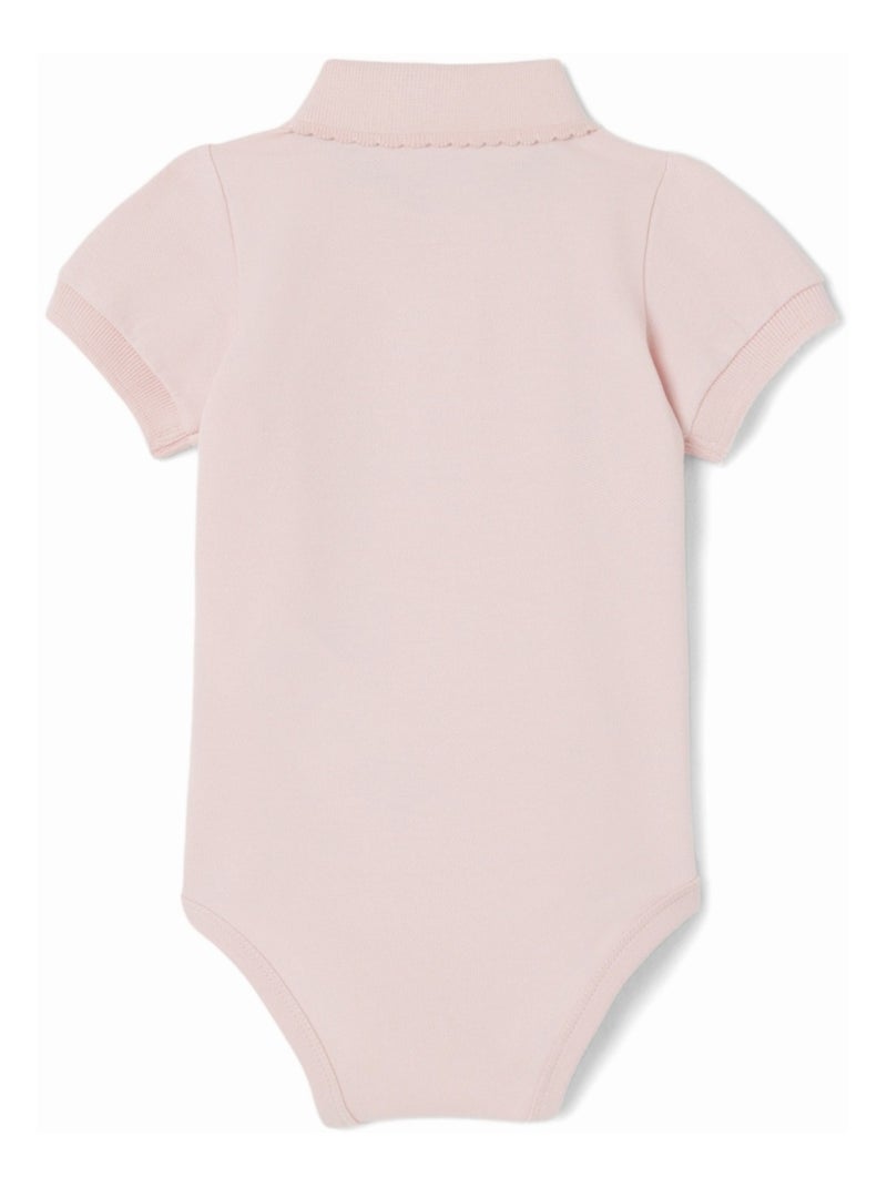 Body Lacoste col polo Rose - Kiabi