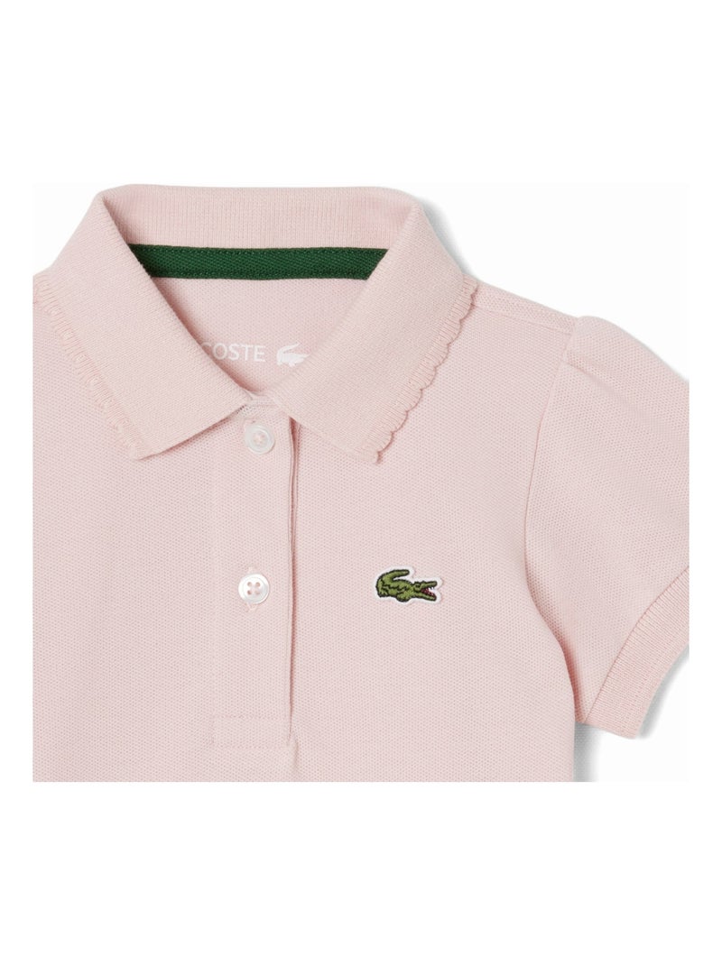 Body Lacoste col polo Rose - Kiabi