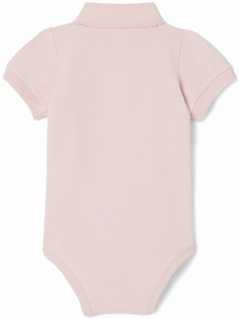 Body Lacoste col polo Rose - Kiabi