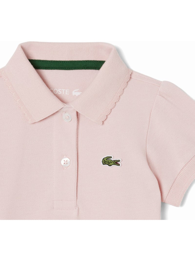 Body Lacoste col polo Rose - Kiabi