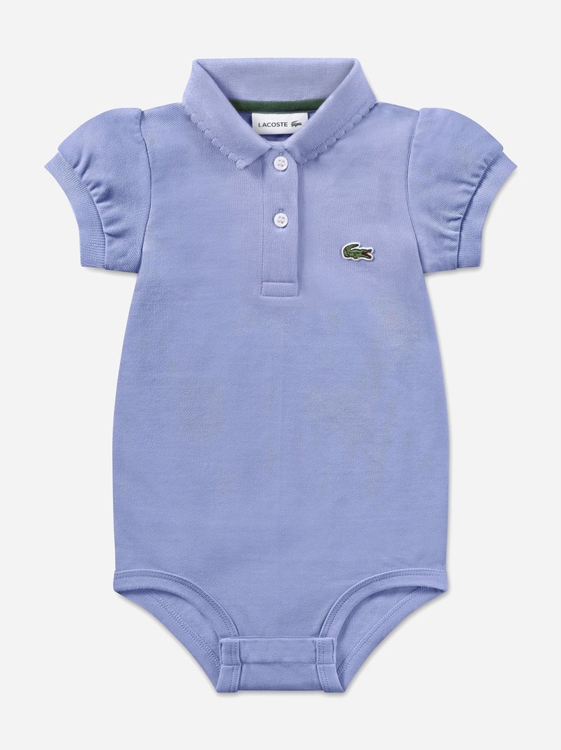 Body Lacoste col polo Violet Bébé fille Kiabi