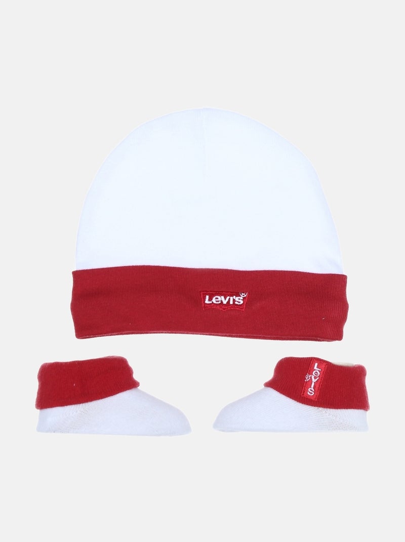 Body logotypé - Levi's Kids Blanc Rouge - Kiabi