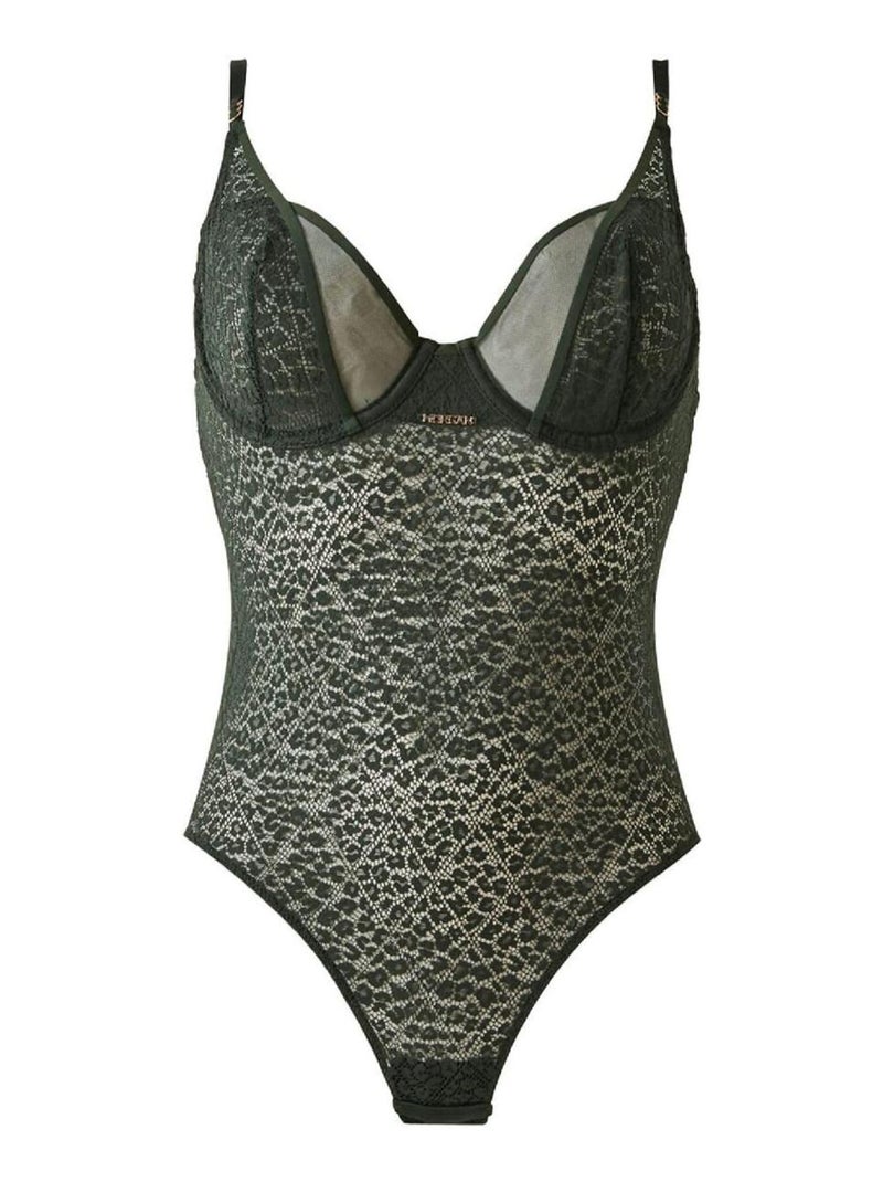Body MAELLE - Morgan Lingerie Vert - Kiabi