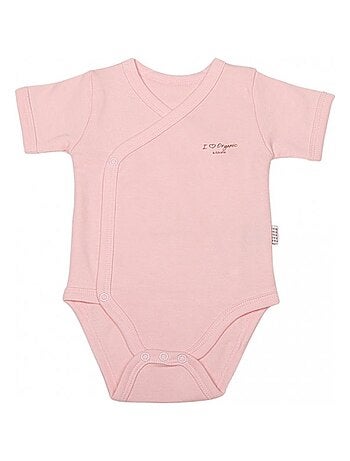 Body Manches Courtes en Coton Bio - BASIC Kitikate