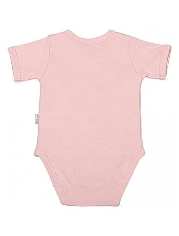 Body Manches Courtes en Coton Bio - BASIC Kitikate
