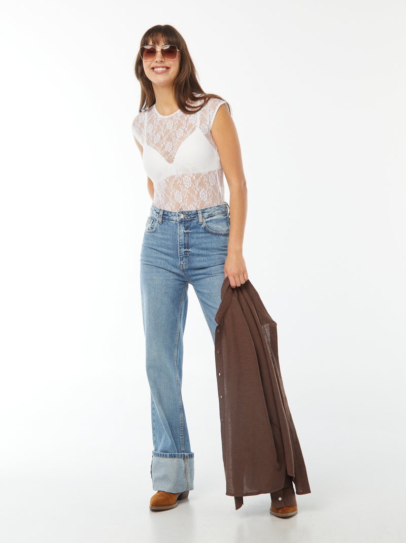 Body String Femme Magi | Bretelles Spaghetti En Viscose élastique | Confortable Et Sexy