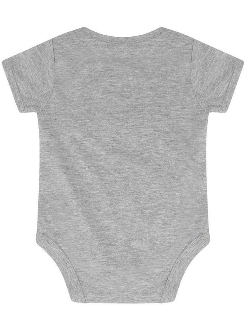 Body manches courtes essential - bébé - larkwood Gris chiné - Kiabi