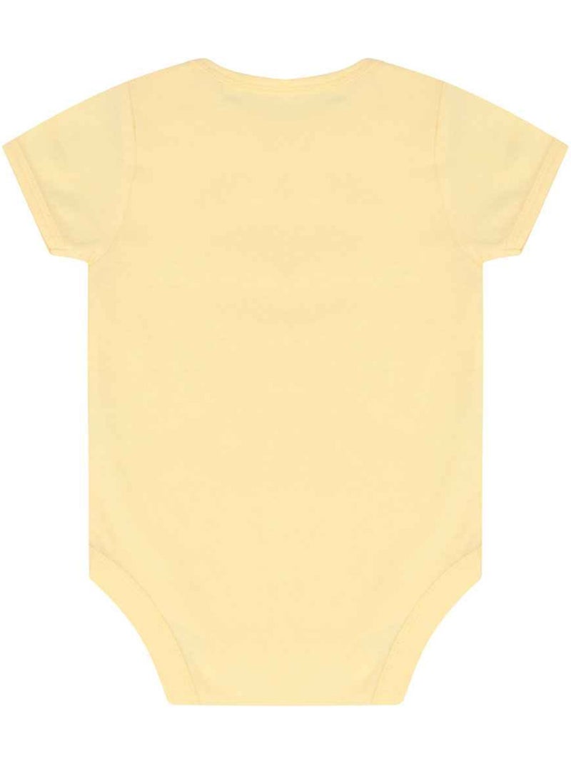 Body manches courtes essential - bébé - larkwood Jaune clair - Kiabi