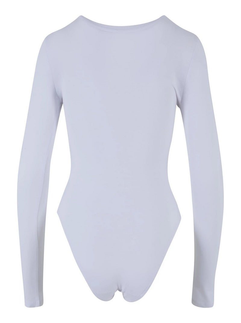 Body manches longues - urban classics Blanc - Kiabi