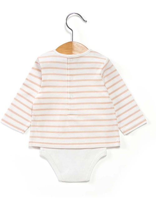 Body manches longues 100% coton - Terre de Marins - Kiabi Body manches longues 100% coton - Terre de Marins - Kiabi