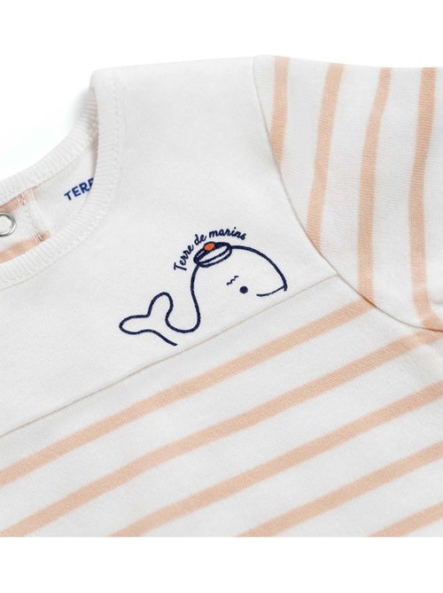 Body manches longues 100% coton - Terre de Marins - Kiabi Body manches longues 100% coton - Terre de Marins - Kiabi