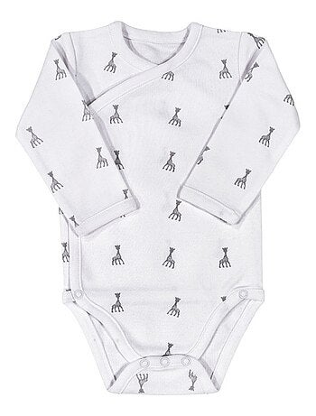 Body manches longues bleu Sophie la Girafe (3 mois)
