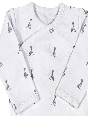 Body manches longues bleu Sophie la Girafe (3 mois)