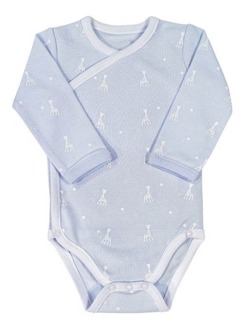 Body manches longues bleu Sophie la Girafe (3 mois) - Kiabi