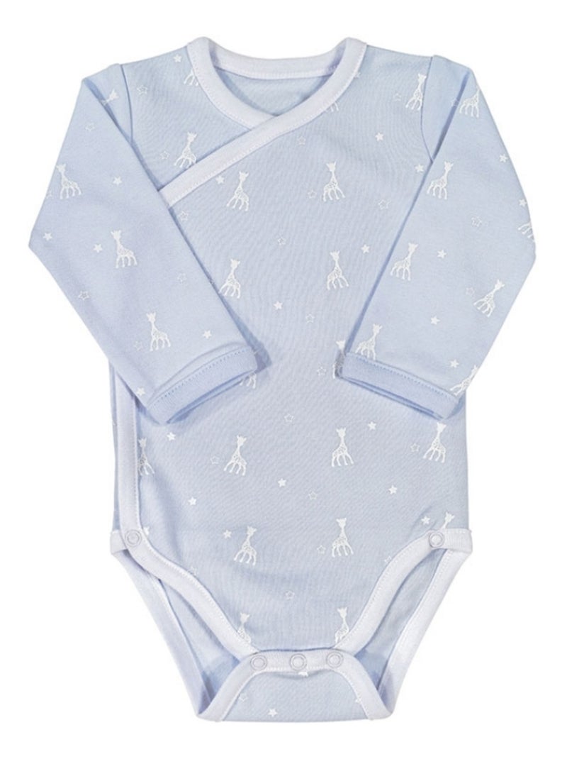 Body manches longues bleu Sophie la Girafe (3 mois) Bleu - Kiabi