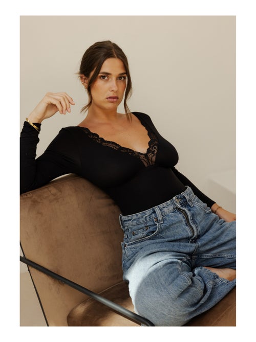 Body manches longues Camille - Kiabi