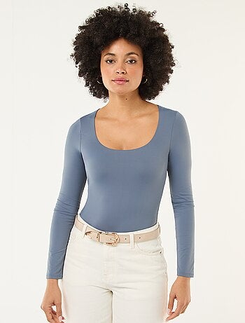 Body manches longues et col rond