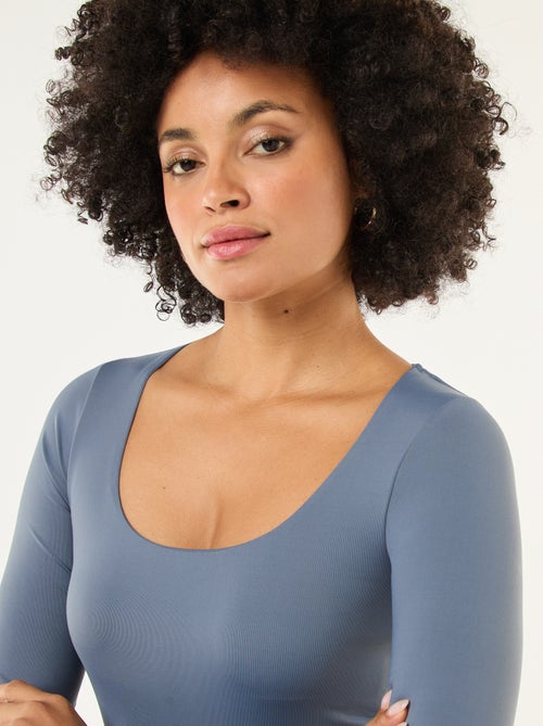 Body manches longues et col rond - Kiabi