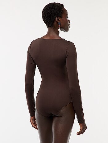 Body manches longues et col rond