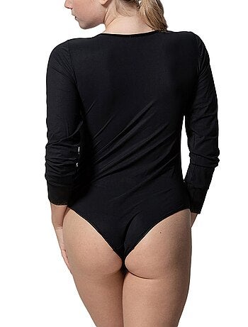 Body manches longues Grace noir