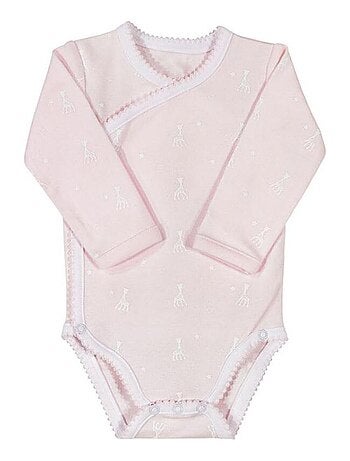 Body Manches Longues Rose Sophie La Girafe (3 Mois)