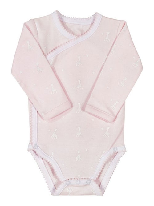 Body Manches Longues Rose Sophie La Girafe (3 Mois) - Kiabi