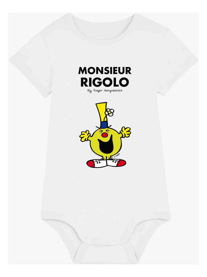 Body MONSIEUR RIGOLO Blanc - Kiabi