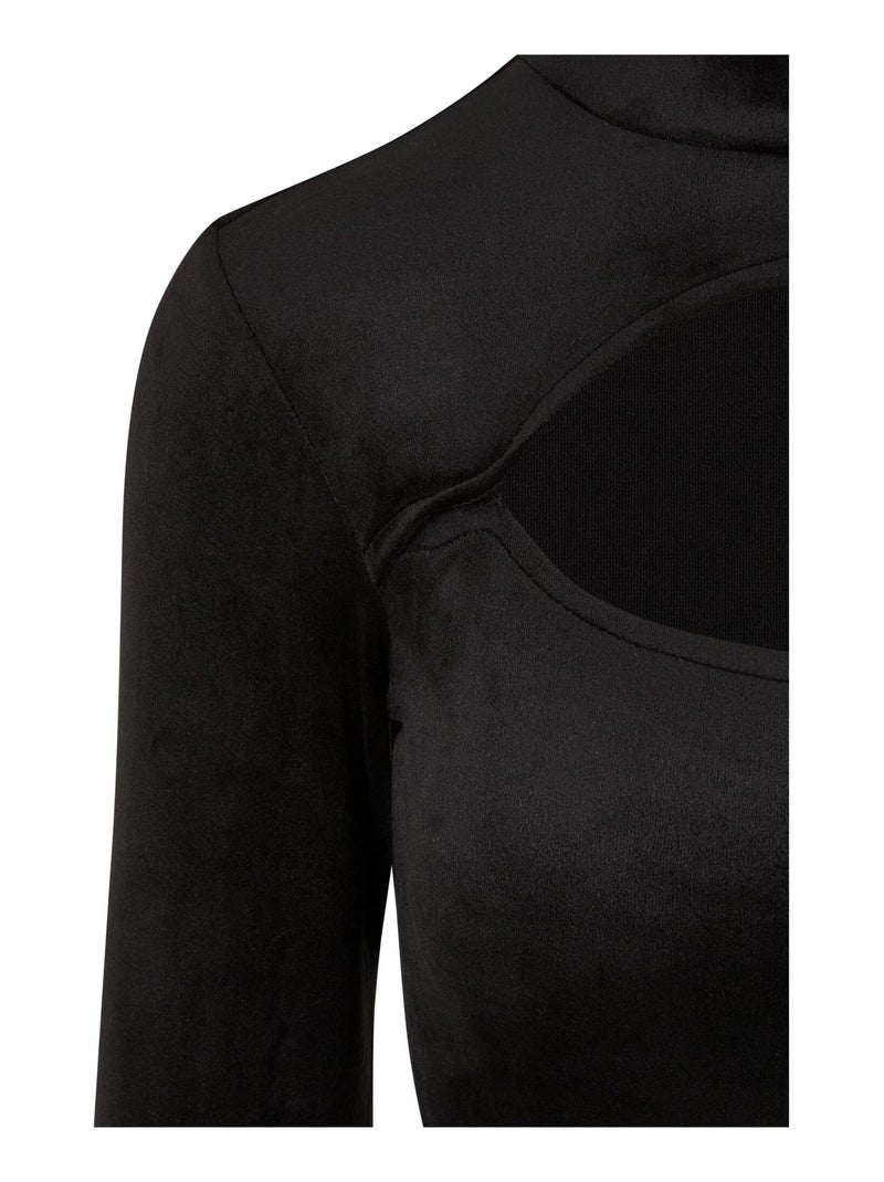 Body motif/style découpé - urban classics Noir - Kiabi