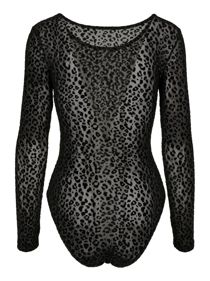 Body motif/style imprimé floqué - urban classics Noir - Kiabi