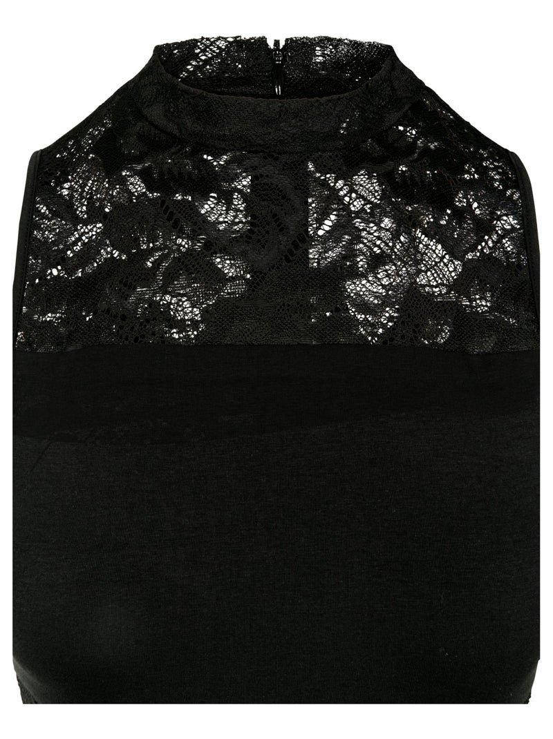 Body motif/style lacets - urban classics Noir - Kiabi