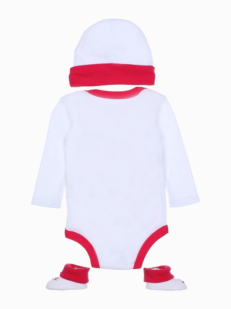 Body Nike 3 pièces Blanc Rose - Kiabi