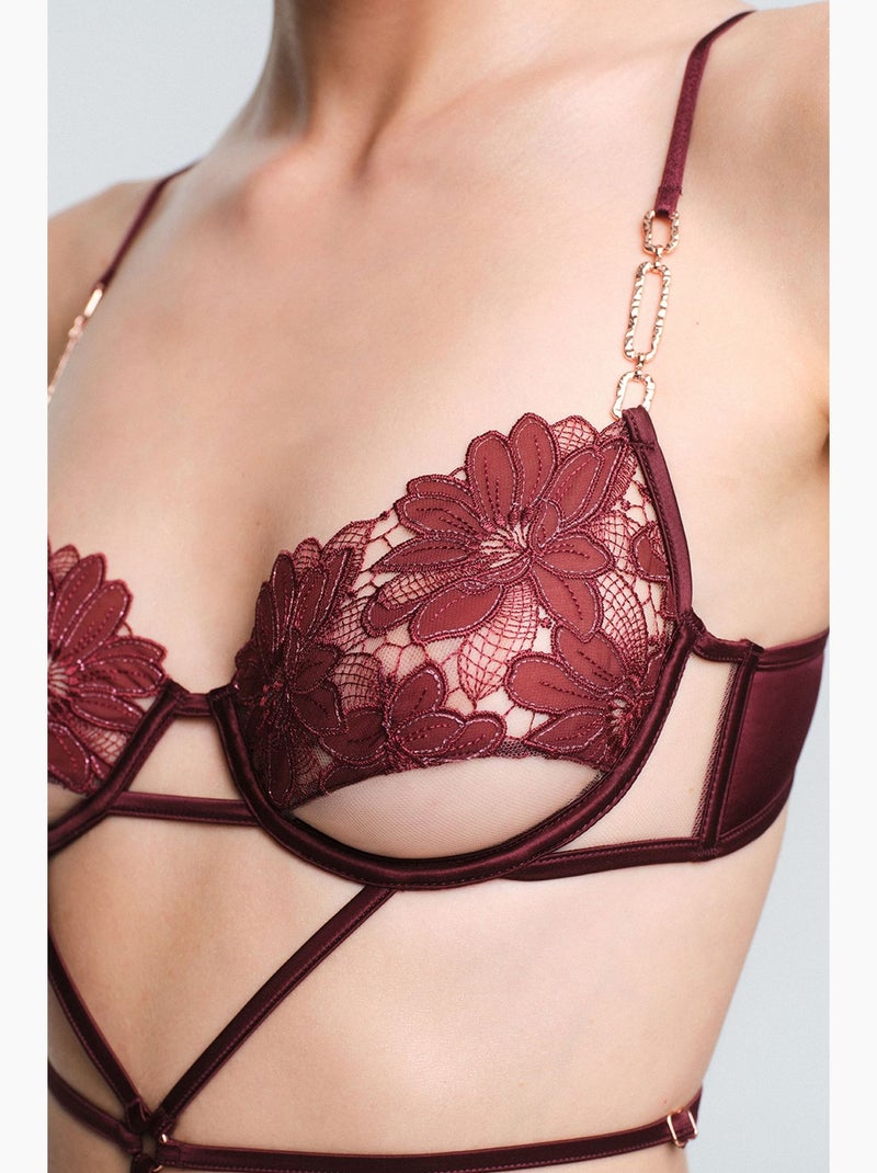 Body obsidia femme penti Rouge bordeaux - Kiabi
