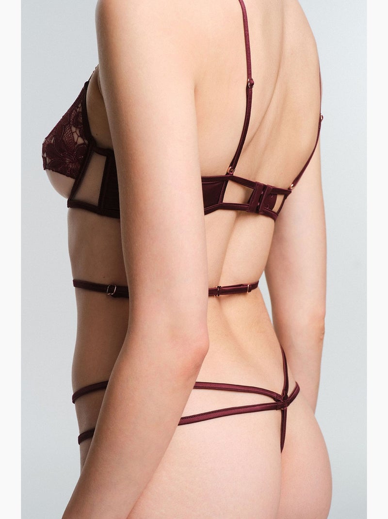 Body obsidia femme penti Rouge bordeaux - Kiabi
