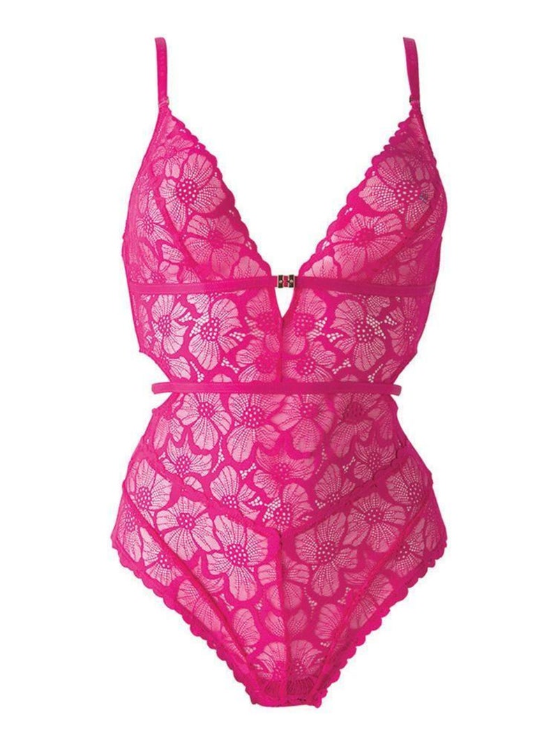 Body OPHELIE - Morgan Lingerie Rose - Kiabi