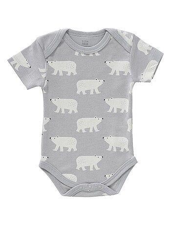 Body Ours Polaire en Coton Bio