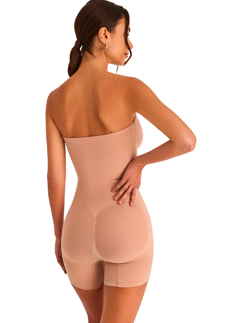 Body panty bustier ONE AND SHAPE Beige - Kiabi