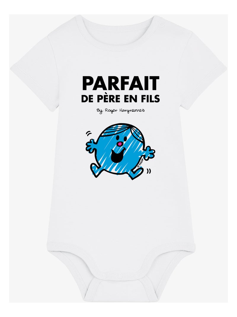 Body PARFAIT DE PÈRE EN FILS Blanc - Kiabi