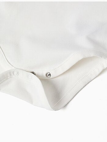 Body-polo à manches longues à rayures