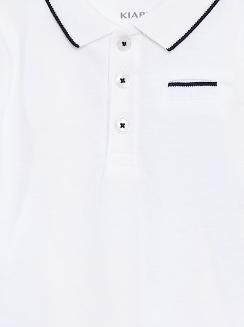 Body polo à manches longues - Kiabi
