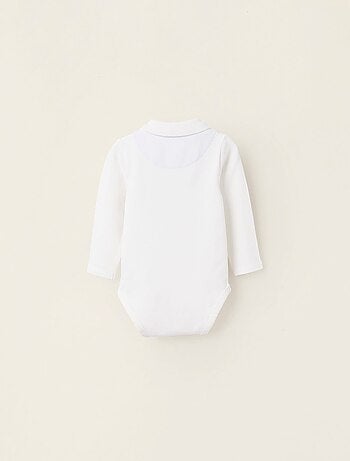 Body-Polo à Manches Longues