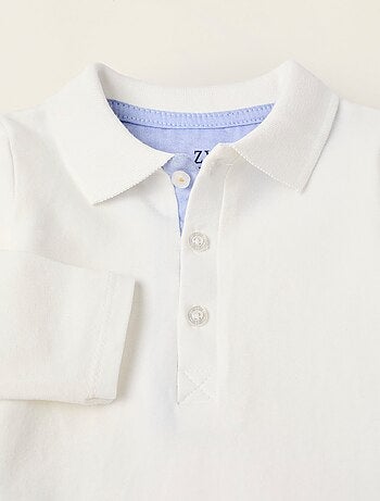 Body-Polo à Manches Longues