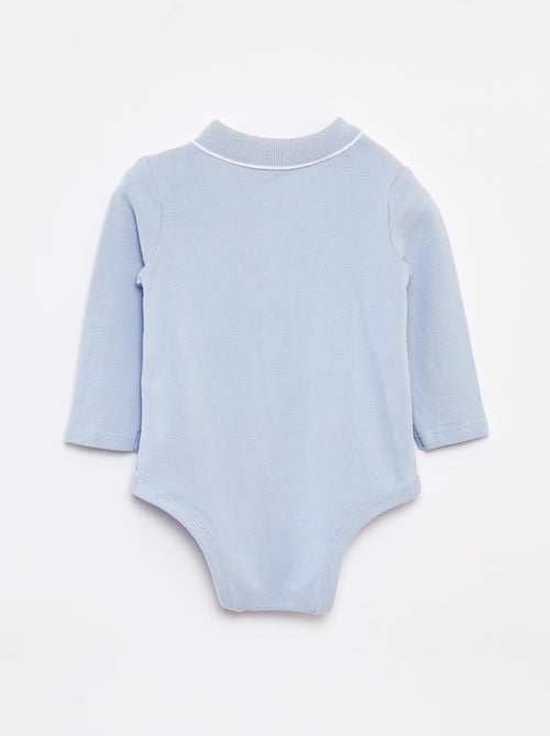 Body polo à manches longues - Kiabi