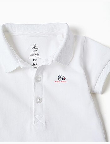 Body-polo avec imprimé Mickey + short