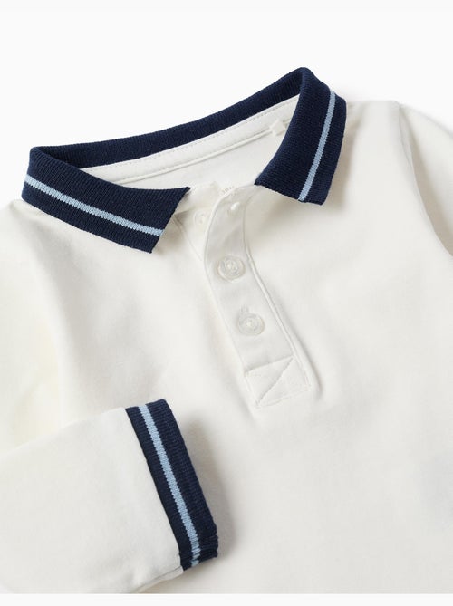 Body polo en coton avec col contrastant - Kiabi Body polo en coton avec col contrastant - Kiabi